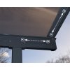Hliníková pergola PALRAM Capri 5400 antracit 3 x 5,46