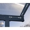 Hliníková pergola PALRAM Sierra 3000 antracit 3 x 3