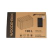 zahradni box woodebox 190l