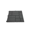 Gumová dlaždice STONE MOSAIC 30 x 30 cm, antracit