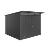 3516375 zahradni domek avantgarde eco a7 tmave seda metaliza dvoukridle dvere