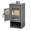 Krbová kamna s výměníkem BLIST B2 E, antracit