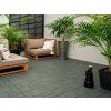gumova dlazdice stone mosaic zelena