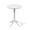 Výsoký kulatý stůl RIMO 57 x 57 x 75 cm, bílá
