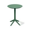 Výsoký kulatý stůl RIMO 57 x 57 x 75 cm, tmavě zelená
