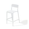Nízká barová židle RIMO, bílá