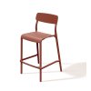 Vysoká barová židle RIMO, pálená cihla