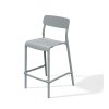 Vysoká barová židle RIMO, šedá