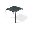 Odkládací stůl BRENE 55 x 55 x 42 cm, uhelná
