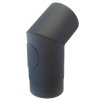 koleno kouřové s otv.150 mm/45st.t.1,5 mm ČER